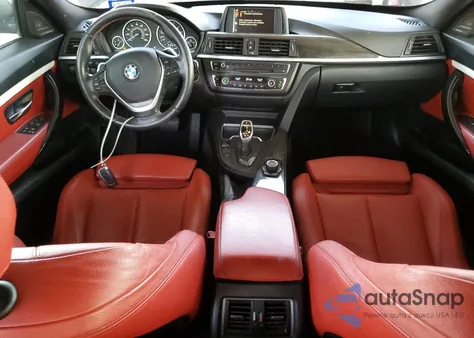 2016 BMW 335 Xigt из США, поврежденный, VIN WBA3X9C57GD869652
